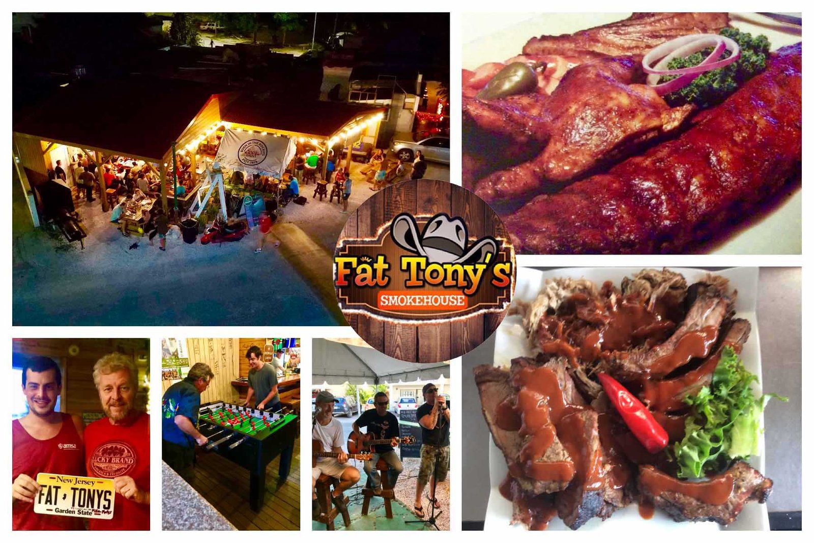 Fat Tony's Smokehouse & Restaurant - Locație Cupecoy St Maarten - St Martin - Cele mai bune carne afumată de pe insulă! Valoare excelentă pentru preț :)