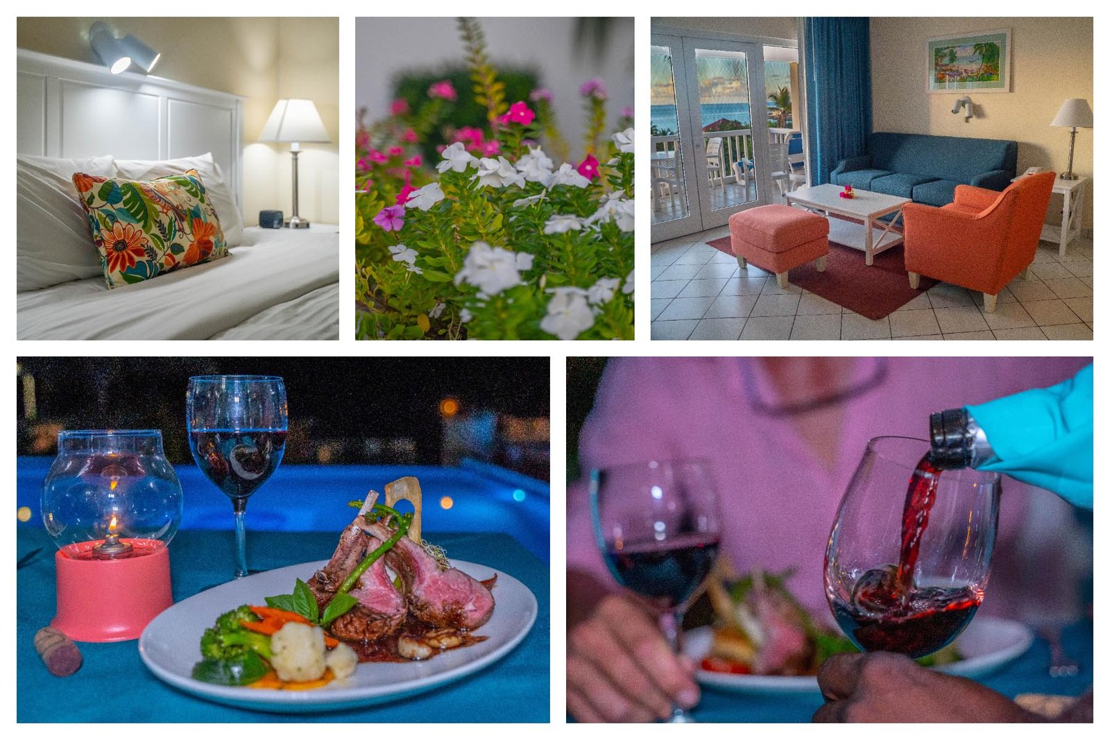 La Vista Resort Rooms & Amenities – Colorful, flowers, cozy rooms with kitchenette. Restaurant, Pool and Frontdesk available. La Vista Resort Rooms & Amenities - Colorful, flowers, cozy rooms with kitchenette. Restaurant, Pool and Activity desk available.