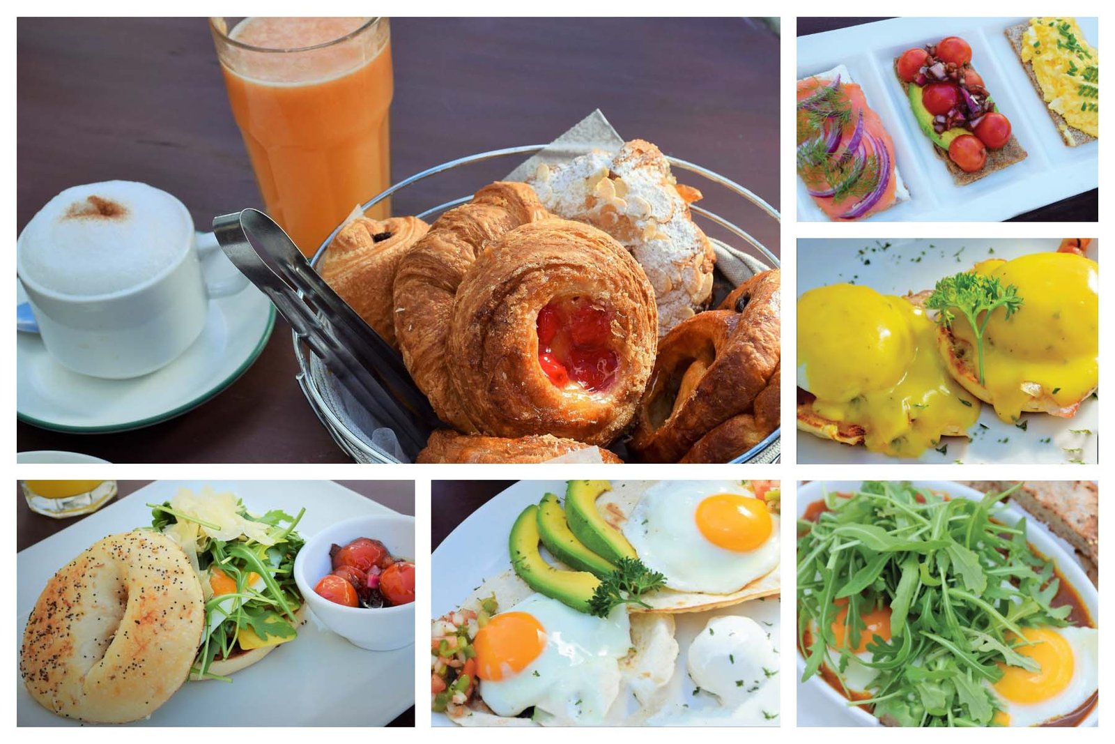 Zee Best Food & Drinks for Breakfast & Lunch | Fresh Juices, Eggs, Omelette, Ranchos Huervos, Eggs Benedict, Jamaican Burger, Coffee, High Tea, Zee Bagel
