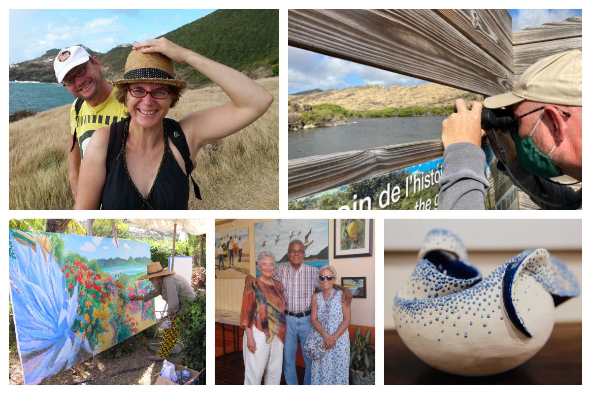 Seagrape Tours – Owners Nascha and Werner, Nature, Art, Artists of SXM, Bird, Pelican, Birdwatching, Birding Caribbean, Paintings Seagrape Tours - Owners Nascha and Werner, Nature, Art, Artists of SXM, Bird, Pelican, Birdwatching, Birding Caribbean, Paintings