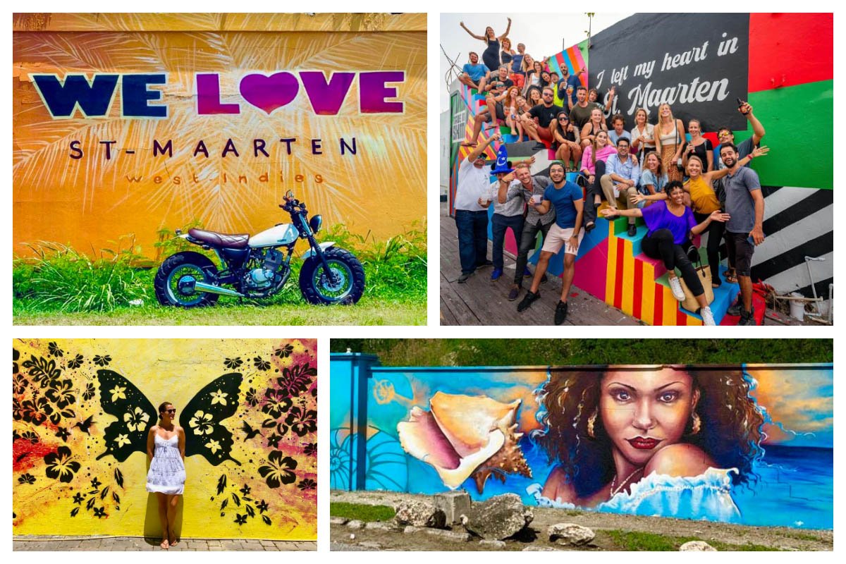 Sint Maarten - Saint Martin Mural Tour - Mashinart, Jimmy Sheik, We Love SXM - BOOK NOW
