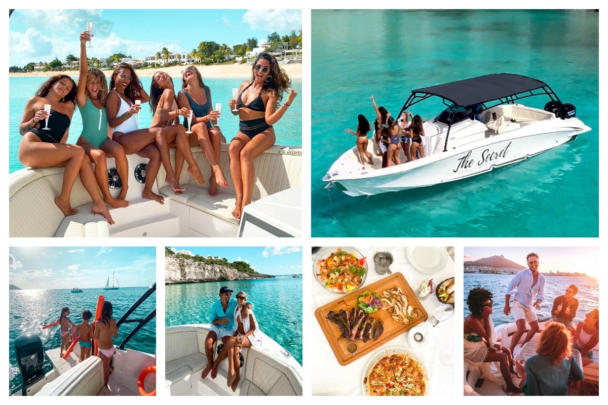 Quality Charters - Powerboat Rental - The Secret, Groups, Lunch at Rainbow Café, Drinks, Family - Friends Boat Charter I