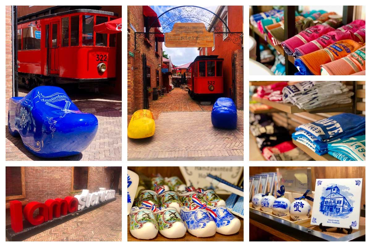 AMAsterdam - Dutch Street, Philipsburg, Netherlands, Amsterdam, Sint Maarten Souvenirs, SXM Caps, T-Shirts, Delfts Blauw - Handmade NL