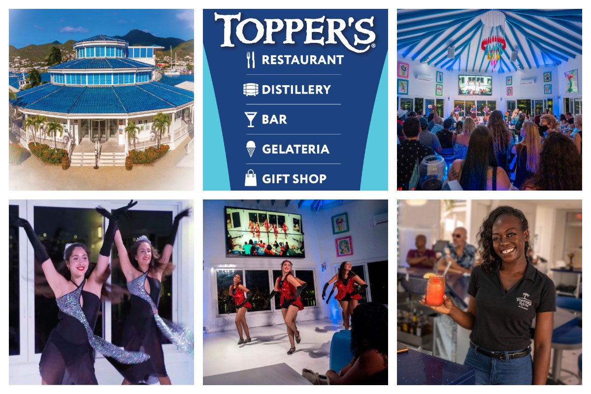 Toppers Restaurant & Bar in Simpson Bay – Colorful caribbean hangout Toppers Bar & Restaurant Location, Simpson Bay - Karaoke, Food & Drinks
