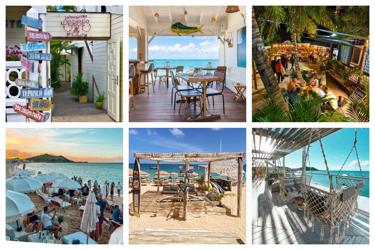 Grand Case Beach – Beach Bars, Restaurants, Nightlife, Captain Frenchy, Rainbow Cafe, Blue Martini, Temps des Cerises, Ocean 82, Le Cottage Grand Case Beach - Beach Bars, Restaurants, Nightlife, Captain Frenchy, Rainbow Cafe, Blue Martini, Temps des Cerises, Ocean 82, Le Cottage