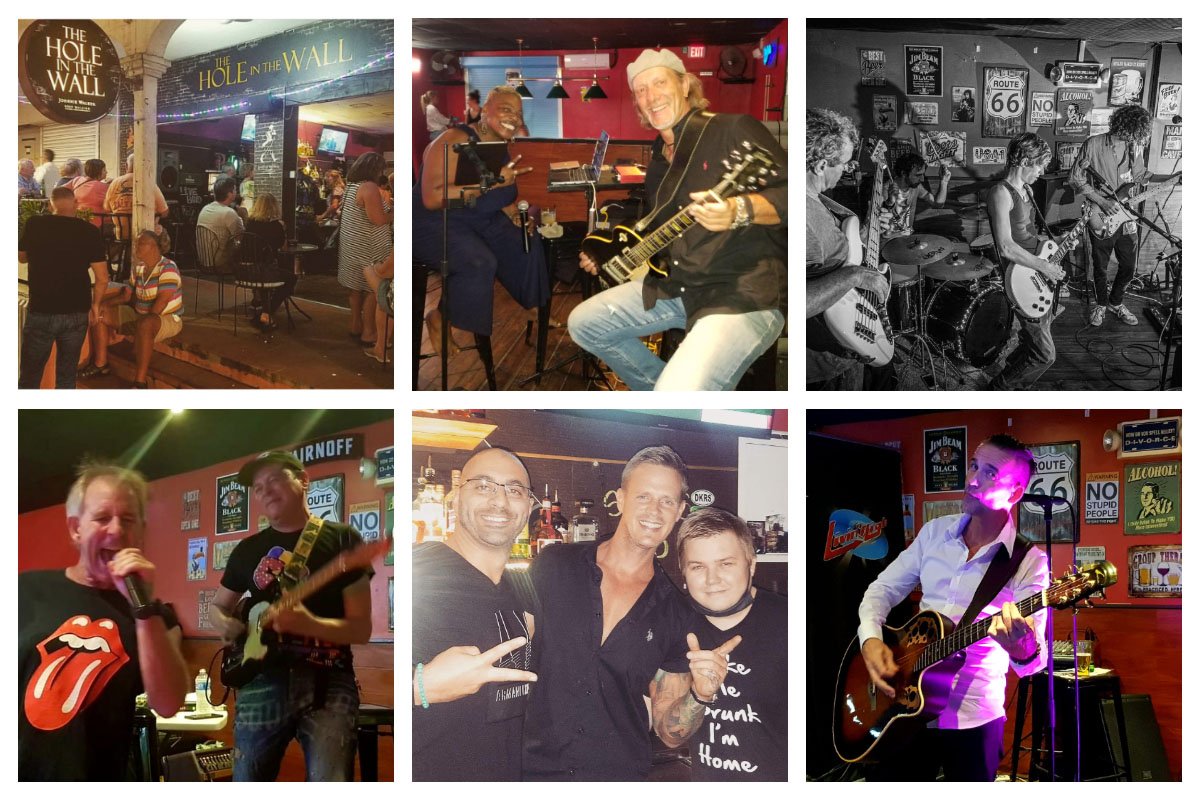 Hole in the Wall – Live Music Artists – Tanya Michele, Fredo, Cedric, Gianfranco, Bobby Jagger, Ali Montero – Bartender Matty Hole in the Wall - Live Music Artists - Tanya Michele, Fredo, Cedric, Gianfranco, Bobby Jagger, Ali Montero, Squall Band SXM - Bartender Matty