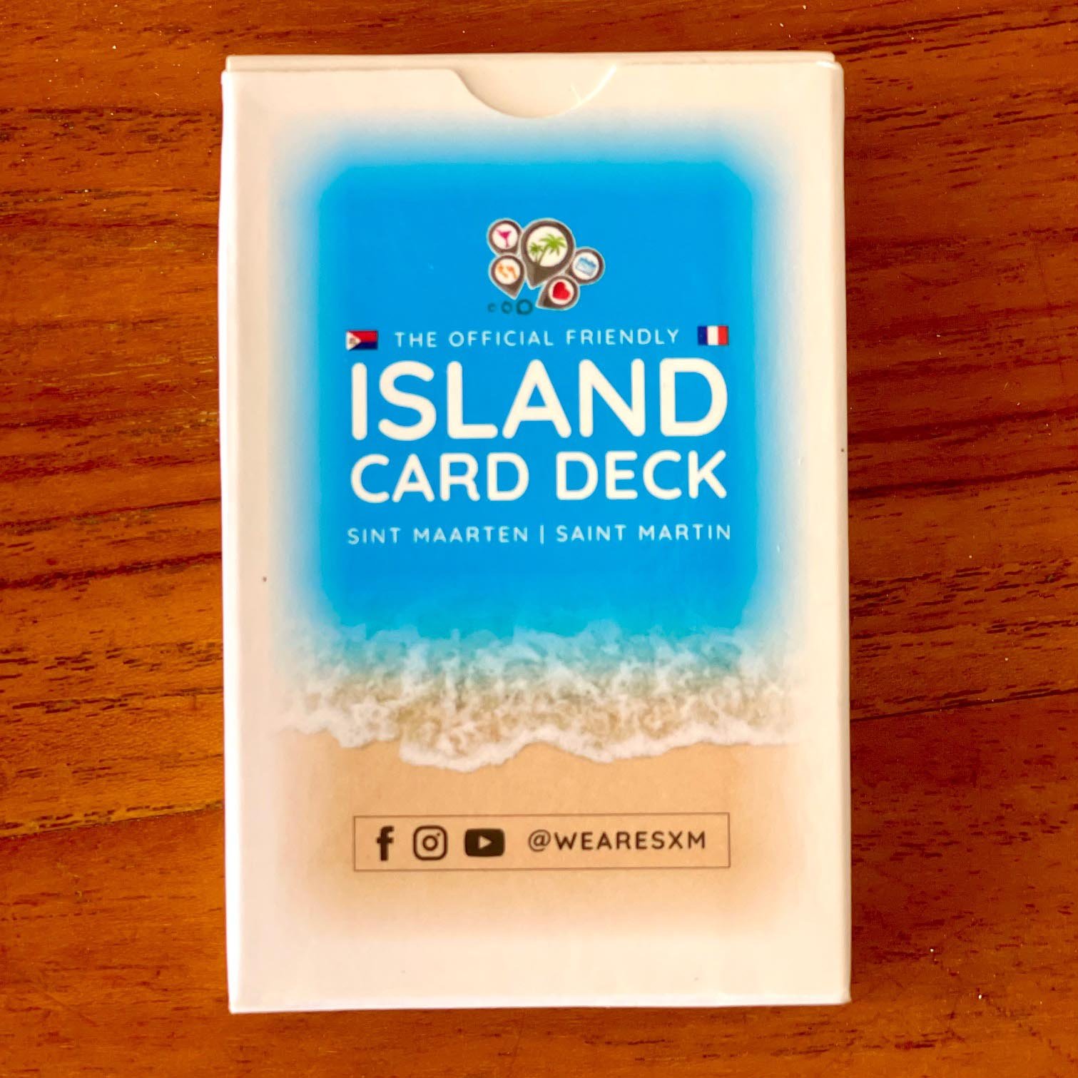 Sint Maarten Mazzo di carte dell'isola Sint Maarten Mazzo di carte dell'isola - 54 carte