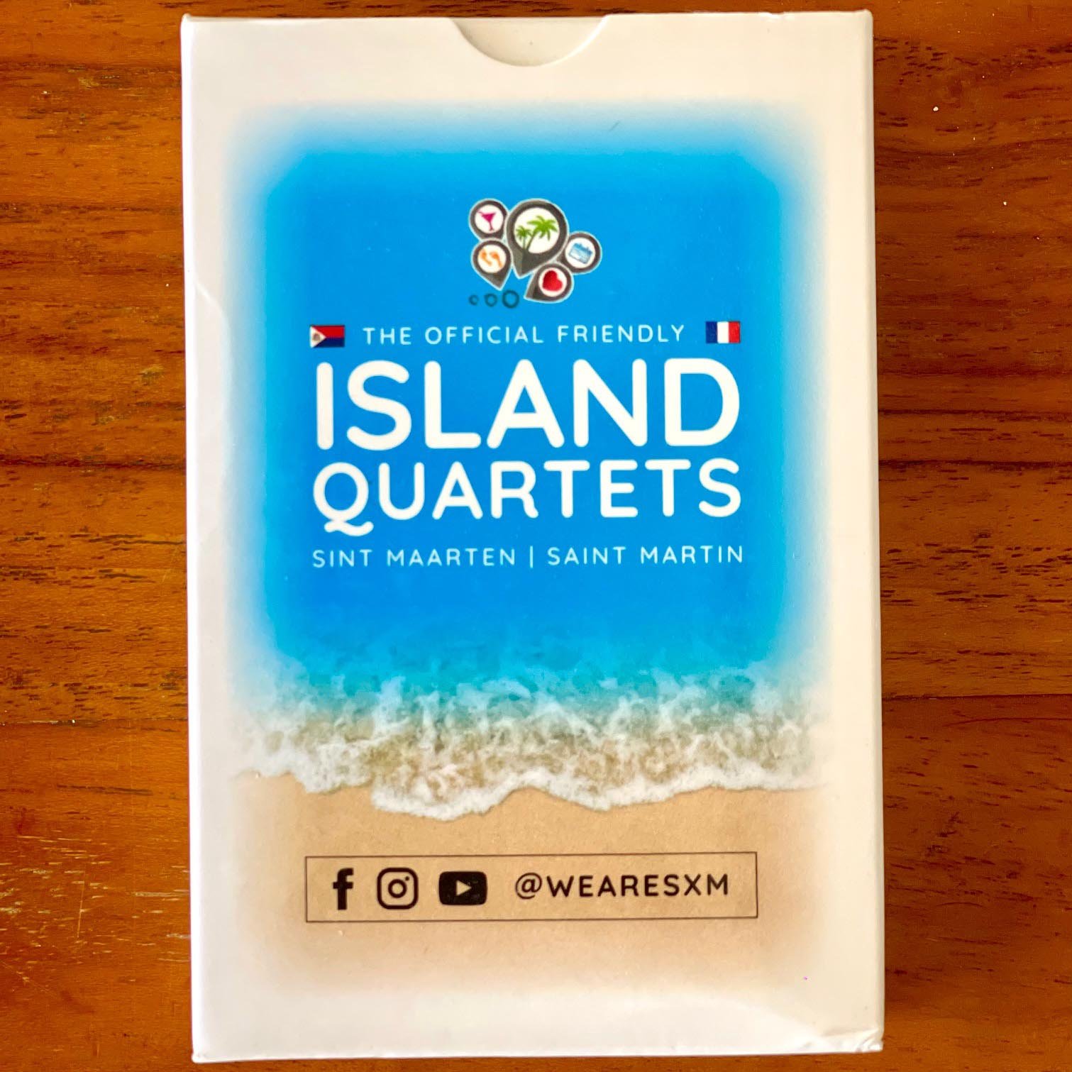 Go Fish – Quartetti SXM Island Go Fish - Quartetti - 15 Set da 4 Carte da giocare.