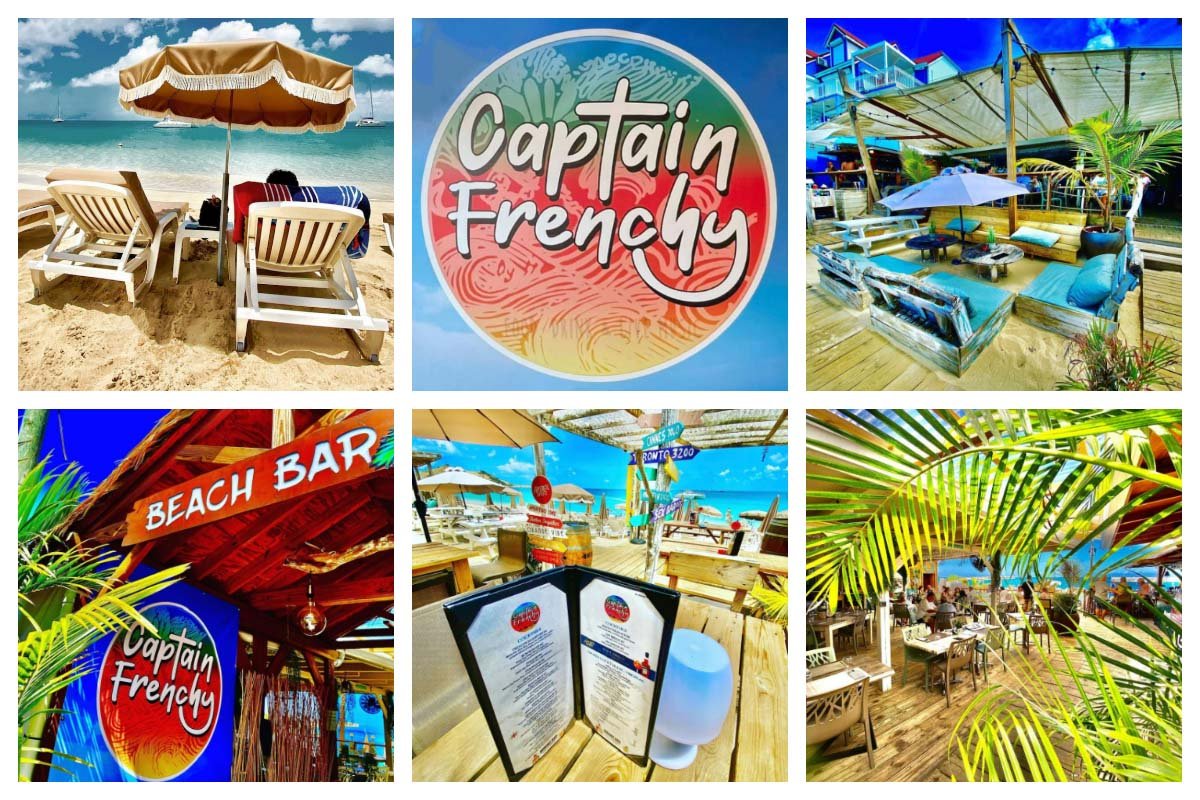 Captain Frenchy Beach Bar – Restaurant – Grand Case, Wood, Caribbean Colors, Open Air, Casual Chic S Captain Frenchy Beach Bar & Restaurant - Grand Case, Wood, Caribbean Colors, Open Air, Casual Chic