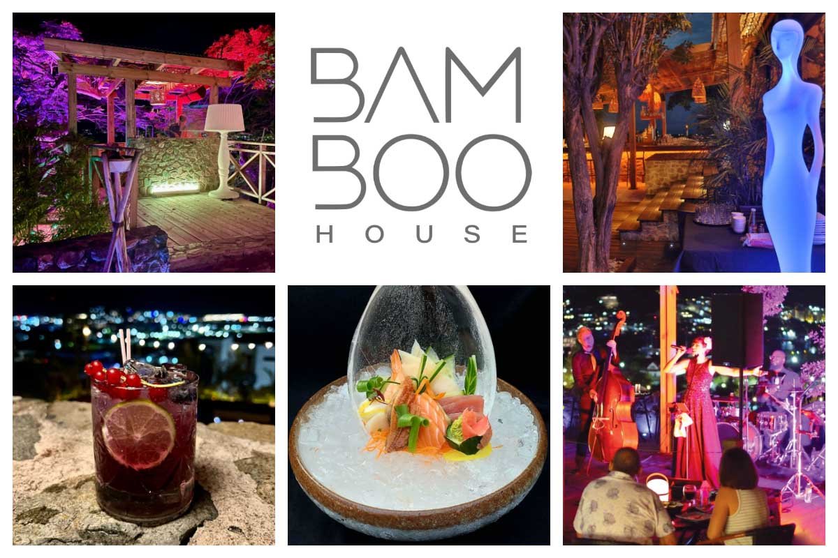 Bamboo House in Cole Bay - Amazing views, Sunset Spot with contemporary Asian cuisine and Craft Cocktails I