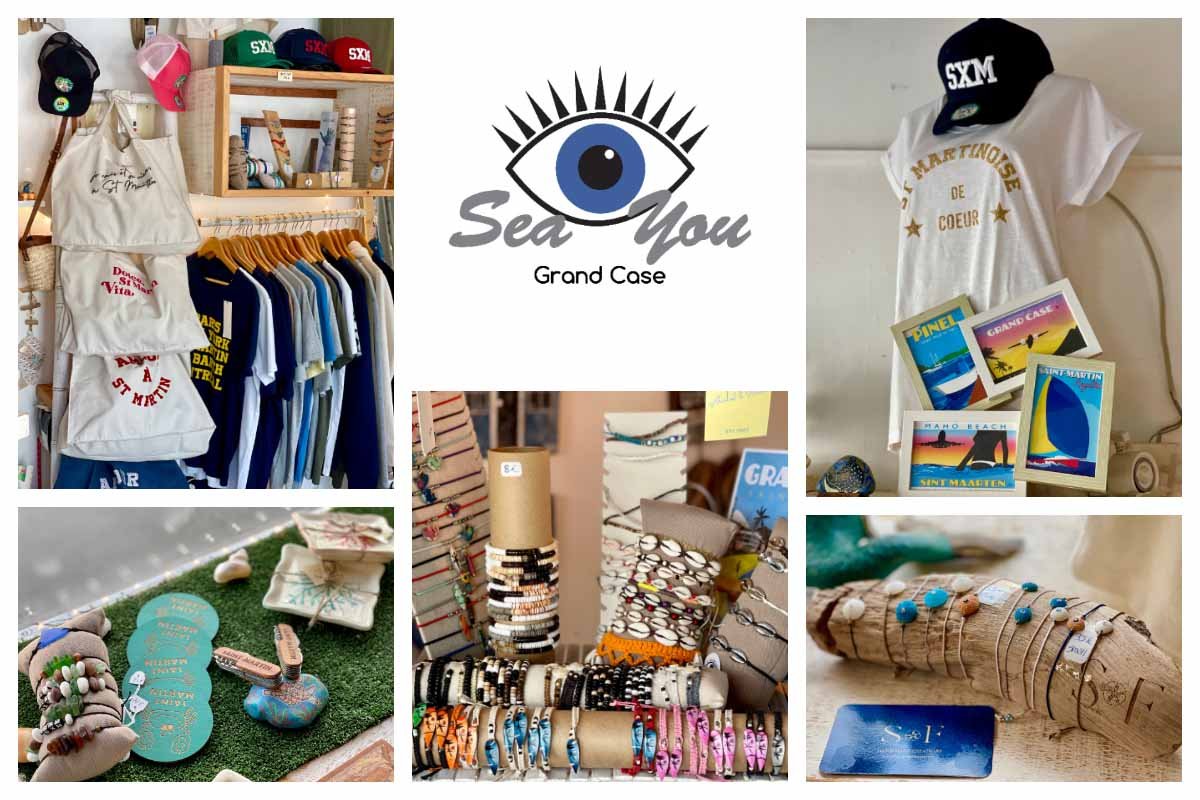 Sea You a Grand Case - Negozio di articoli da regalo ecologici con prodotti prevalentemente locali - Abbigliamento da spiaggia, gioielli, portachiavi, magneti I