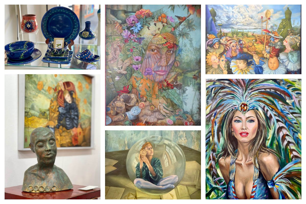 Artists - Jean Michel Lengrand, Elena Uljancic, Larysa Malsagova, Vladimir Pecic and more S