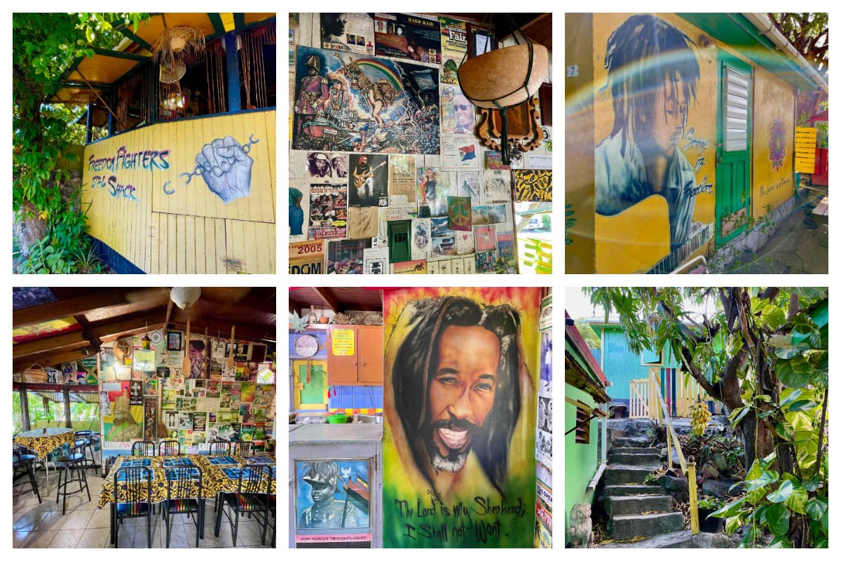 Ital Shack – Outdoor Dining under the Kenep and Mango Tree – Healthy Food in SXM Ital Shack - Sitting under the Kenep and Mango Tree - Healthy food in SXM S