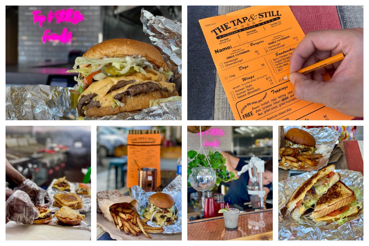 The Tap & Still - Built your own burger, Hot Dog or Sandwich