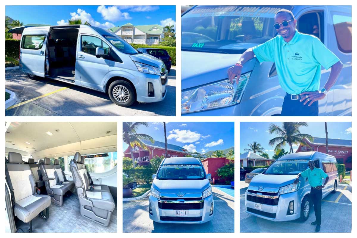 Taxi 11 – Reliable Transportation Service by Albert, the Ambassador of St. Maarten, St. Martin Island Taxi 11 - Albert alias Ambassador - St. Maarten, St. Martin Island Cab