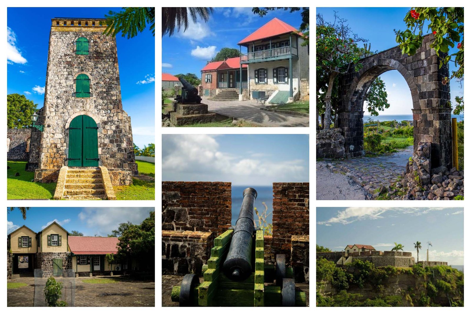 Sint Eustatius tarihi ve Doğa – Eski Winddeğirmen, Statia Müzesi, Karayip Evi, Fort Oranje Port S Sint Eustatius tarihi ve Doğa - Eski Winddeğirmen, Statia Müzesi, Karayip Evi, Fort Oranje