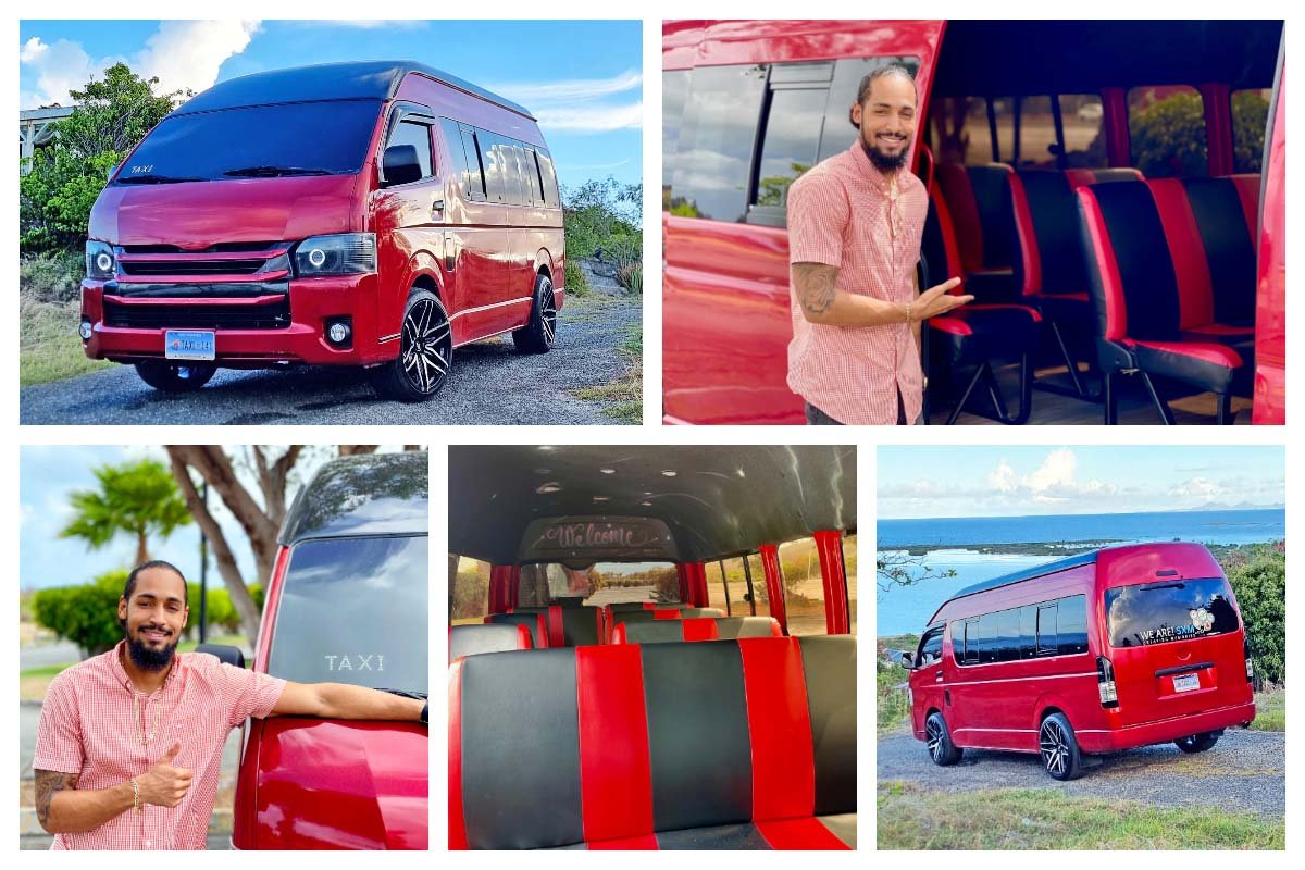 Benjamin Franklin – Toyota Hiache 15 Passenger Van – Taxi 141 S André - Taxi 97 - Toyota Hiace, Soundsystem, Screen, Paradise Cab - VIP Driver, Bodyguard