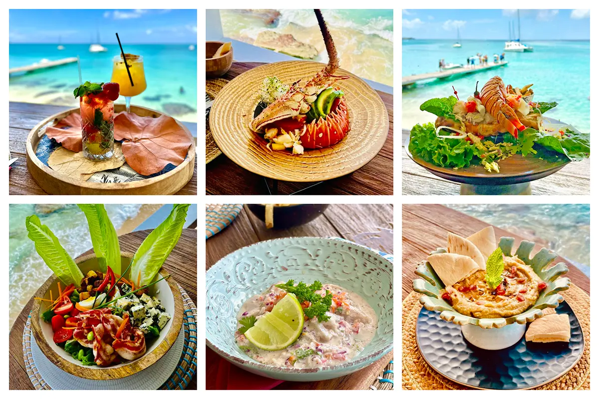 Korner SXM - Craft Cocktails, Lobster Roll, Lobster Pasta, Salads, Humus, Ceviche, homemade and fresh!