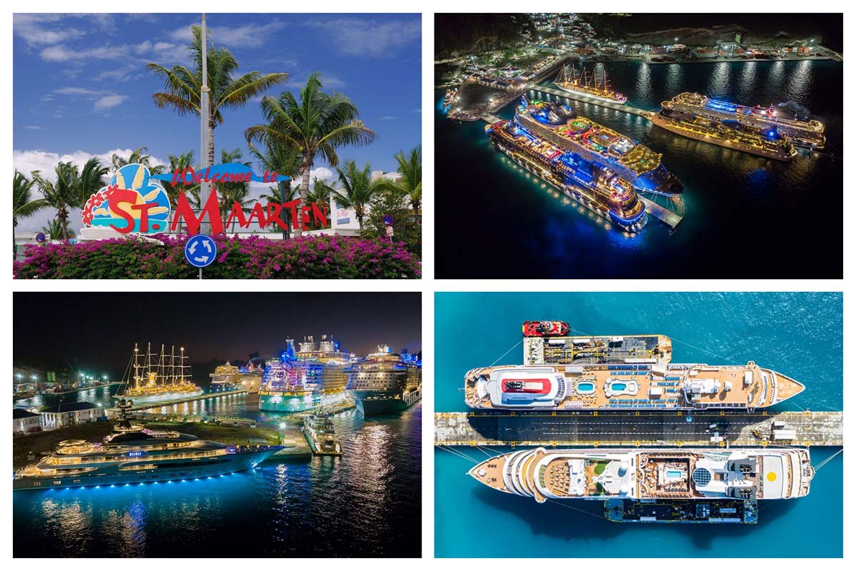 Philipsburg Cruise Ship Dock – Port St. Maarten – 2 Million visitors per year S Philipsburg Cruise Ship Dock - Port St. Maarten - 2 Million visitors per year 2023