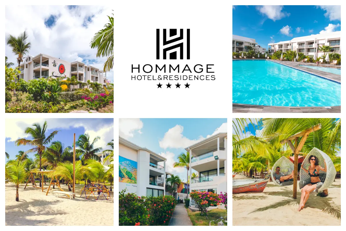 Hommage Beach Hotel & Residences in Nettle Bay - Overlooking the Simpson Bay Lagoon with Beach and Pool