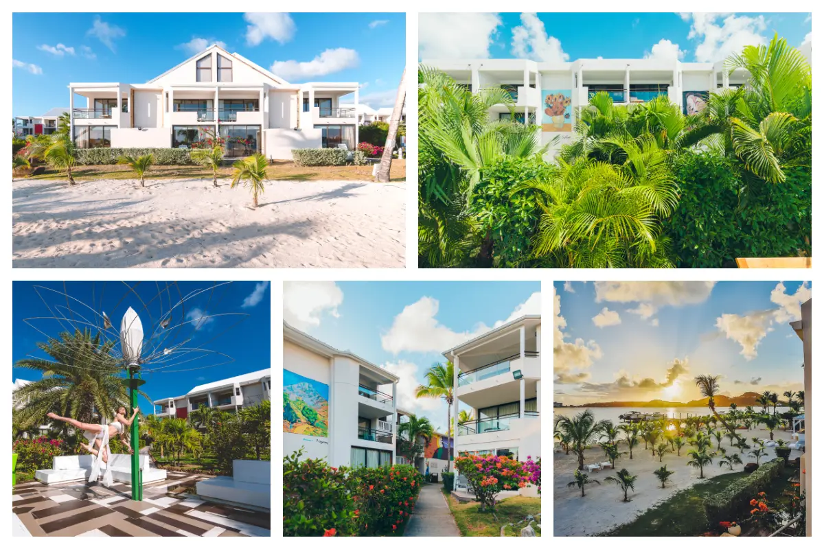 Hommage Beach Hotel & Residences in Nettle Bay - Overlooking the Simpson Bay Lagoon with Beach