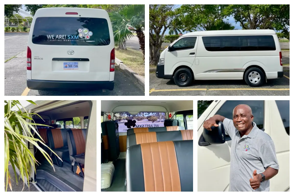 “Taxi 506 Jude’s Toyota Hiace: Ideal for Group Travel, Comfortably Seats 15” Taxi 506 - Jude - Toyota Hiace - 15 Passengers