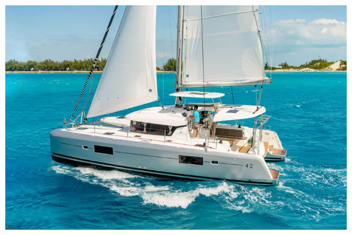 Sunkiss 42 FT Sailing Catamaran Sunkiss 38 FT - Luxury Catamaran - Day Charter, 3 Cabins, St. Barths Boat Rental, St. Martin, Anguilla - BVI