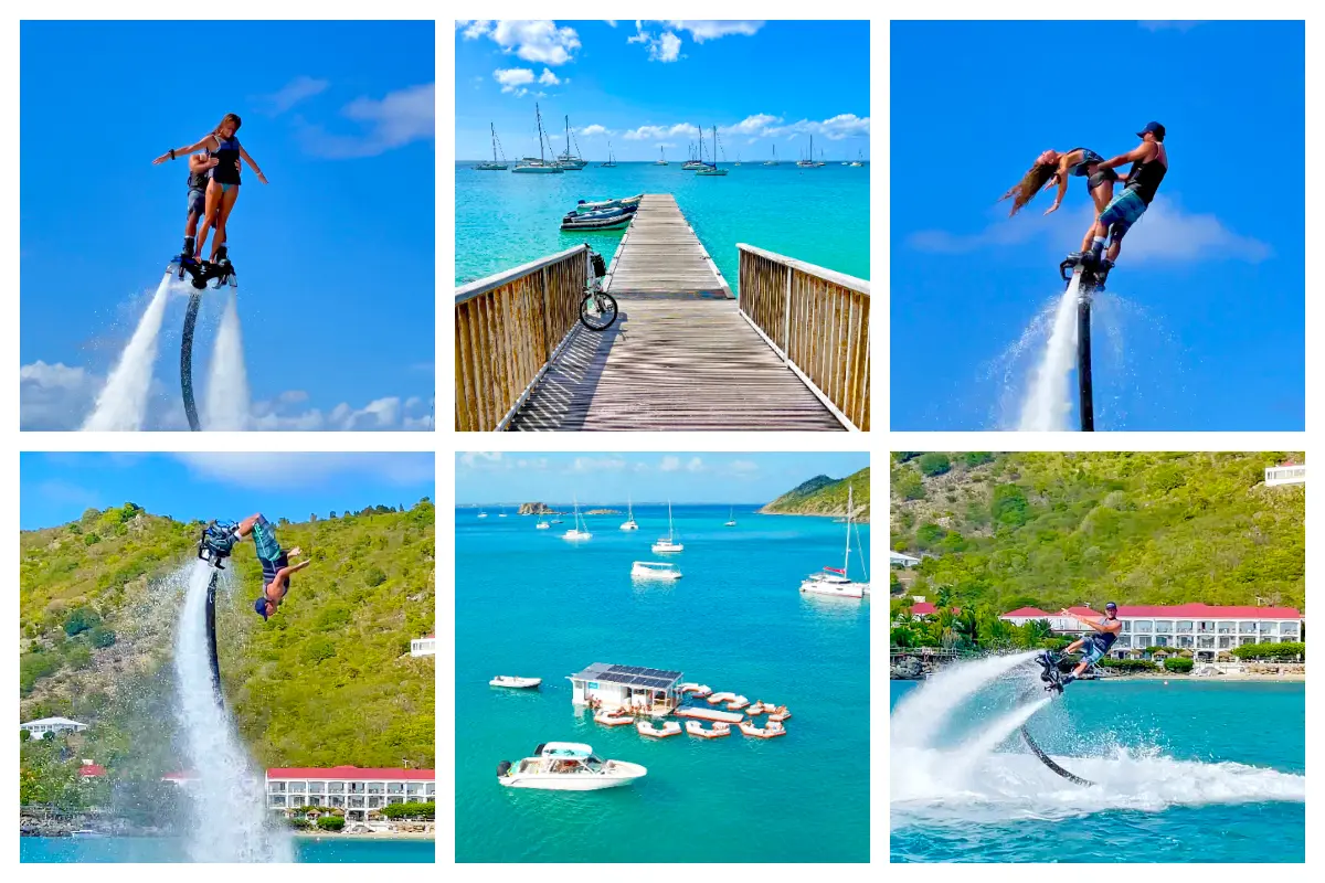 Zapata Flyboard Lessons, Duo trip or Shows in SXM - Loulou Aquasport SXM Start from Balaou