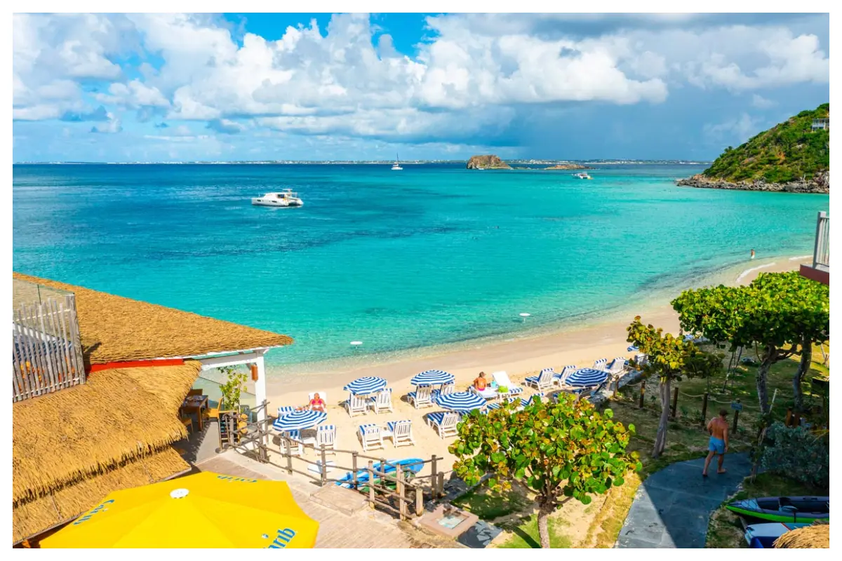 Amazing ocean view from 2-3 bedroom beach apartment at Grand Case Beach Club, St. Martin
