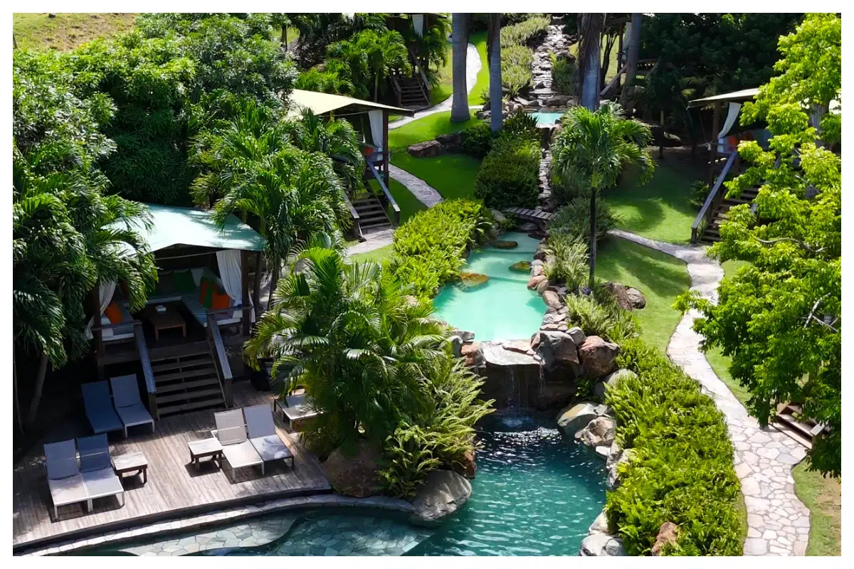 Loterie Farm overview, Saint Martin