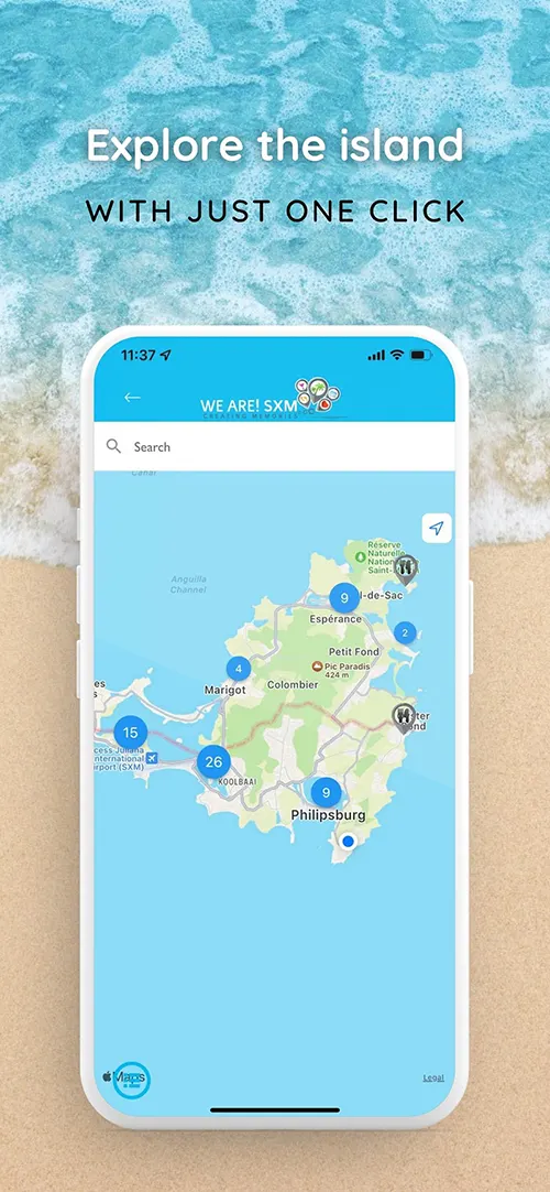 We Are SXM Application 2025 on 6.5 Inch Screen - For Apple or Android Map View 2025