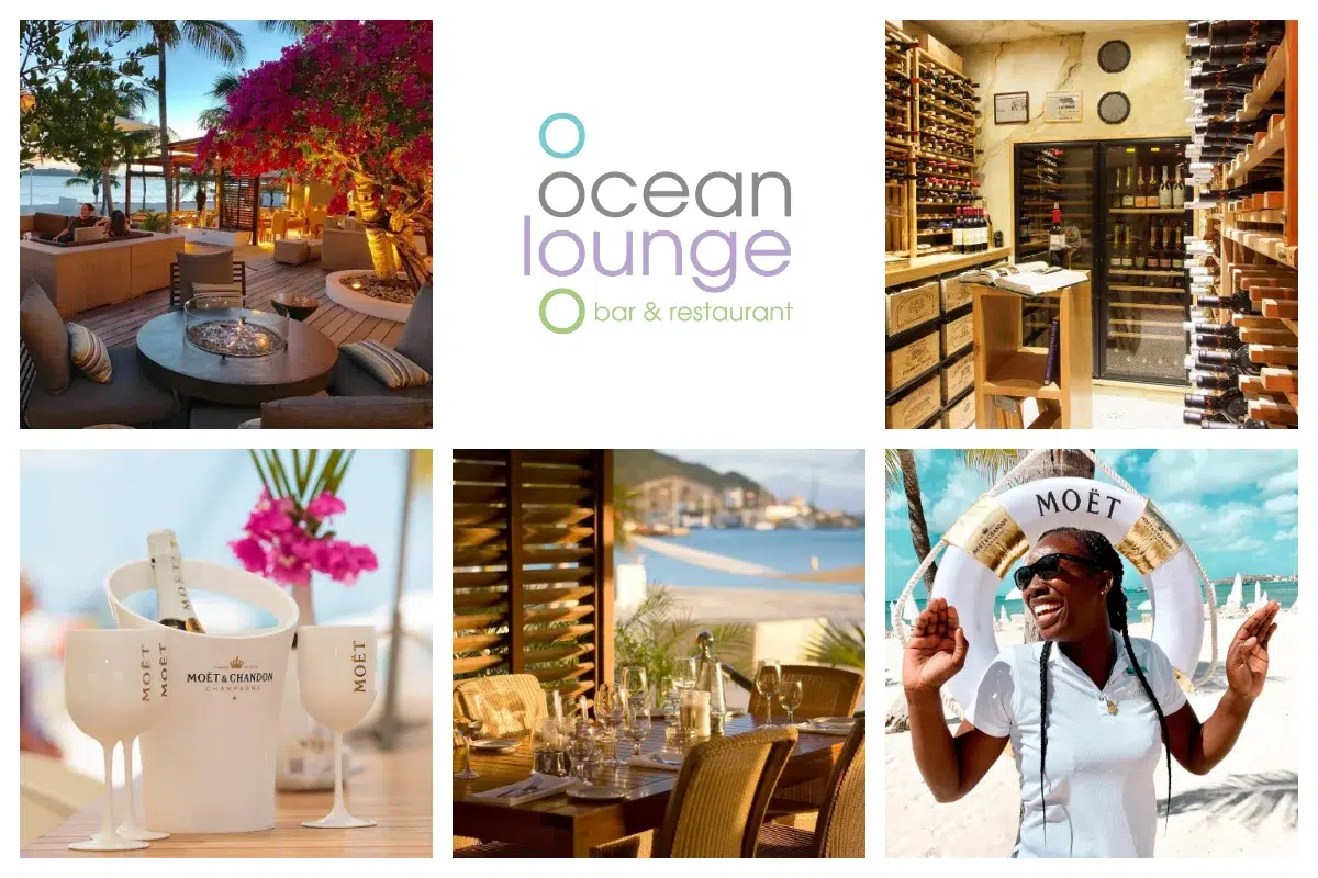 Ocean Lounge - Nightlife Philipsburg - - Bar - Cocktails, Wines, Service, Romantic evening at the Ocean Front. Boardwalk, Great Bay, Philipsburg
