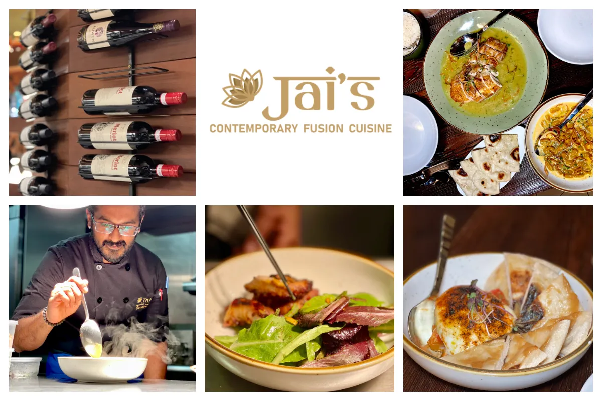 Jai’s Contemporary Fusion Cuisine in Cole Bay - Fine Dining with a twist WFB.