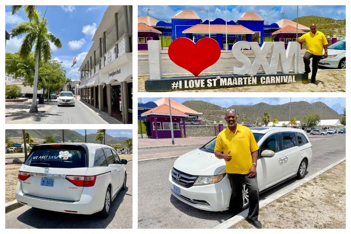 Joseph Liburd – Taxi Driver, Private Transport, I Love SXM – Honda Odessey Taxi 0163: Joseph Liburd - Island Tours with Groups or Private. Intimate, organized and super friendly.
