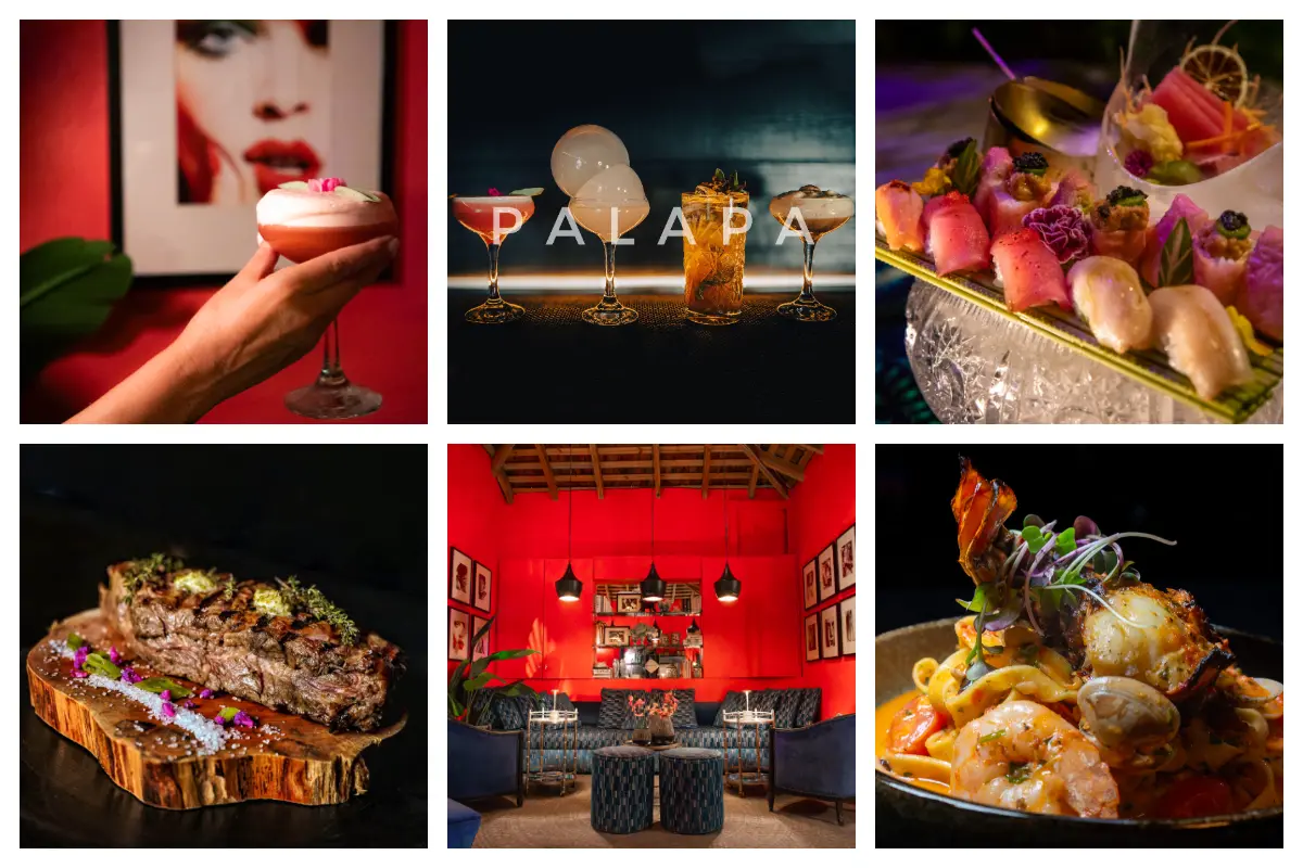 Palapa Grill in Simpson Bay - Елегантно, шик, фино искуство оброка са шареним декором.