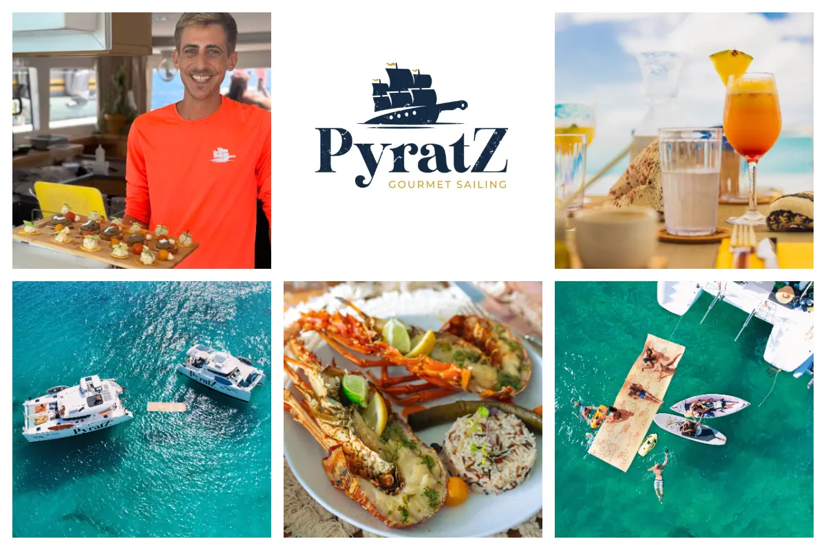 PyratZ Gourmet Sail - Private Charter, 4-Course Chef Lunch, Luxury, Hand Crafted Cocktails, Top-Class Service Google