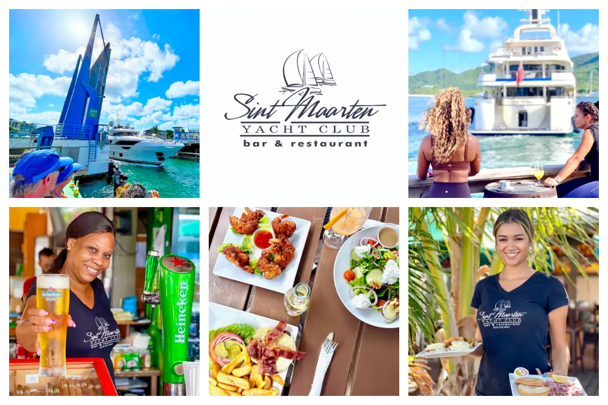 Sint Maarten Yacht Club Dinner Night, Comfort Food, Casual Dinner, Great price, Live Music S