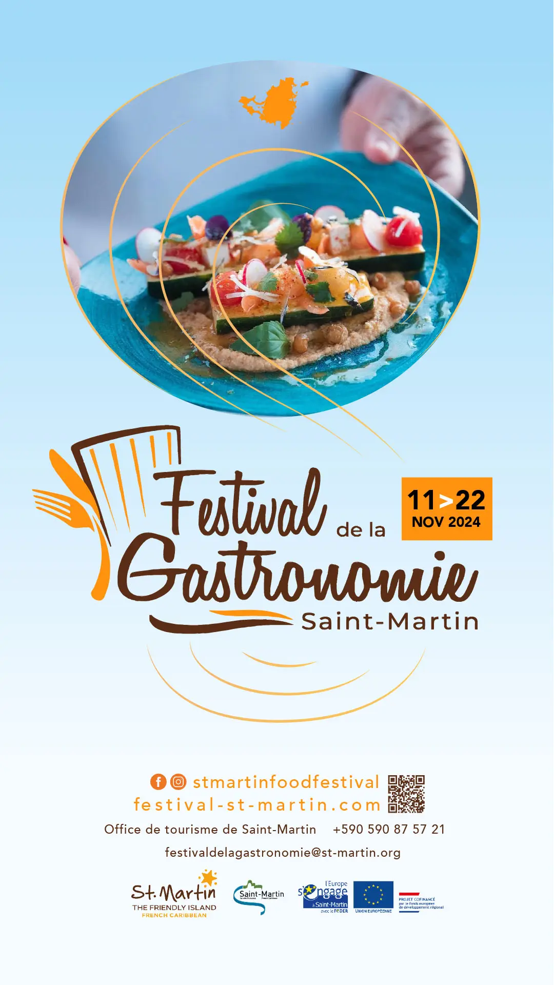 Festival de la Gastronomie 2024: Official launch on November 11 in Marigot, St. Martin, featuring culinary experiences and local flavors