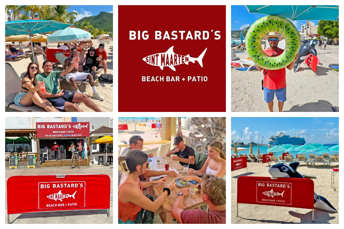 Big Bastard’s Beach Bar and Comfort Food – Fun Place on the Boardwalk in Philipsburg Big Bastard's Beach Bar and Comfort Food - Fun Place on the Boardwalk in Philipsburg