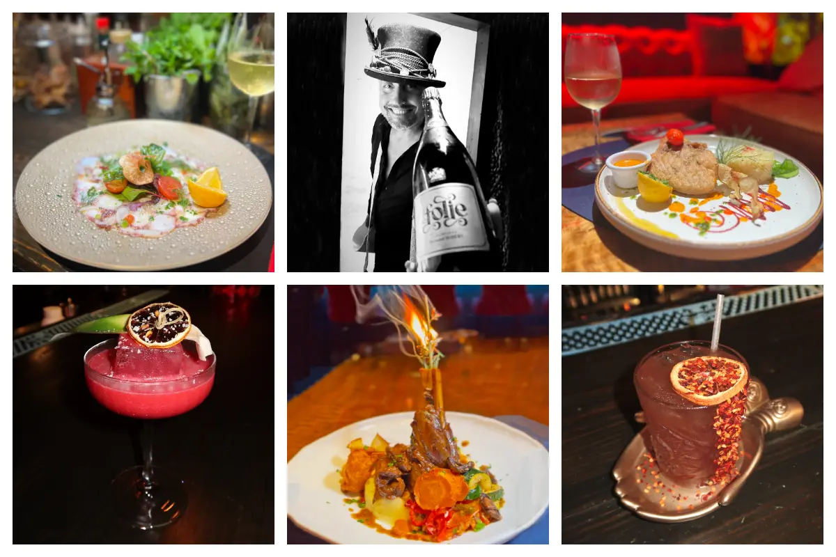 La Folie French and Mediterranean Cuisine, Octopus Ceviche, Fresh Fish, Lamb Shank - FOOD