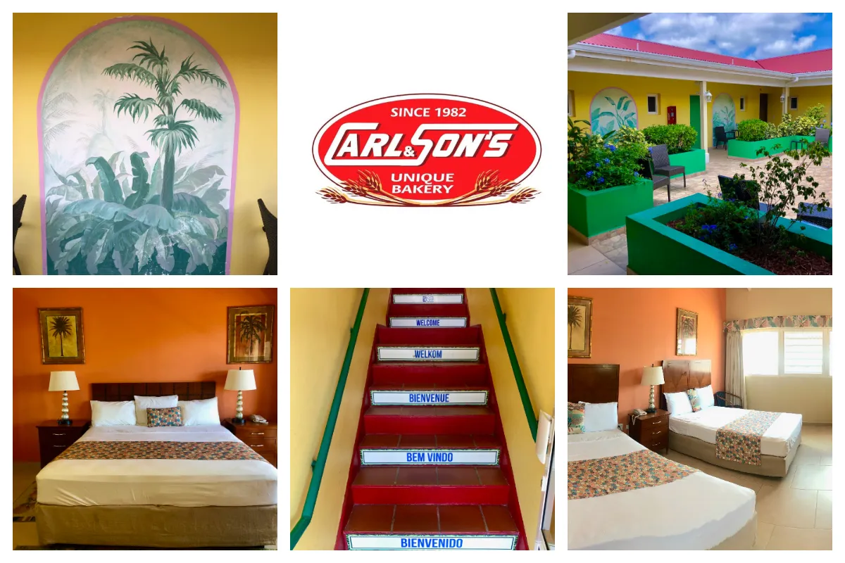 Carl's Unique Inn - Bed and Breakfast above the Bakery - Welcome to Sint Maarten - Clean, Affordable, Caribbean Stay