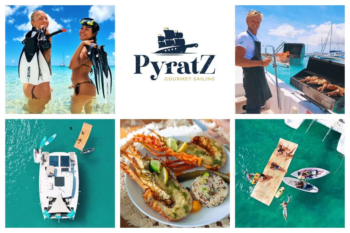 PyratZ Gourmet Sail - Private Charter, 4-Course Chef Lunch, Luxury, Hand Crafted Cocktails, Top-Class Service Google