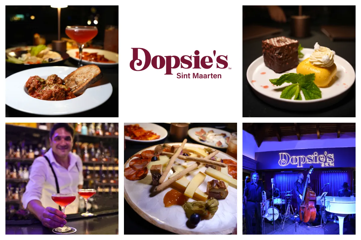 Dopsie’s in Simpson Bay – Elegant Dining with Live Jazz and Blues Music in the background Dopsie's Restaurant with Jazz and Blues LIVE MUSIC - Italian Cuisine and Steaks in SXM