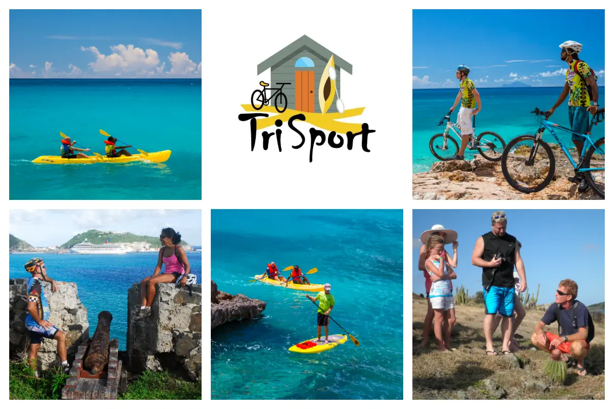 Tri-Sport – Hiking, Cycling, Mountainbike, Kayak and Paddle Boarding Tours around St Maarten Tri Sport - Mountainbike, Cycling Tours, Philipsburg, Cupecoy, Fort Amsterdam, Around SXM - St. Martin, Maarten - Island Tours