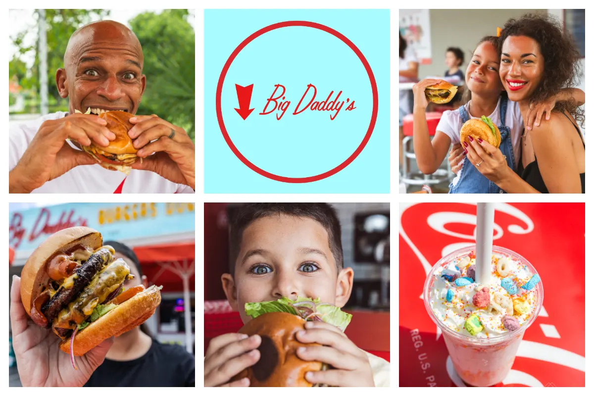 Big Daddy's `burgers, Hot Dogs, Milkshakes, Curly Fries & more in Cole Bay