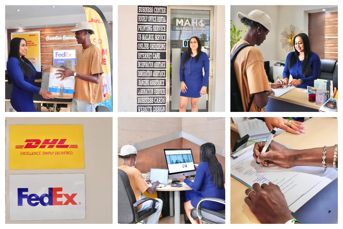 Guardian Business & Management Services - DHL FedEx , Livrare în SXM introducere 2