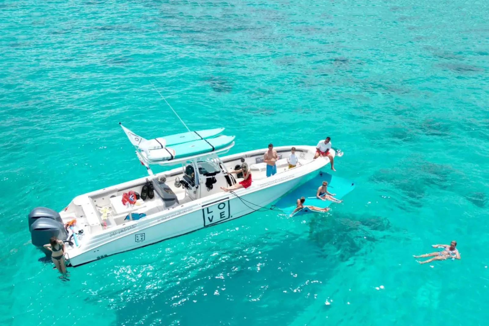 Love Boat - Scarab 35 FT outstanding balance between comfort, speed, and price with this Powerboat