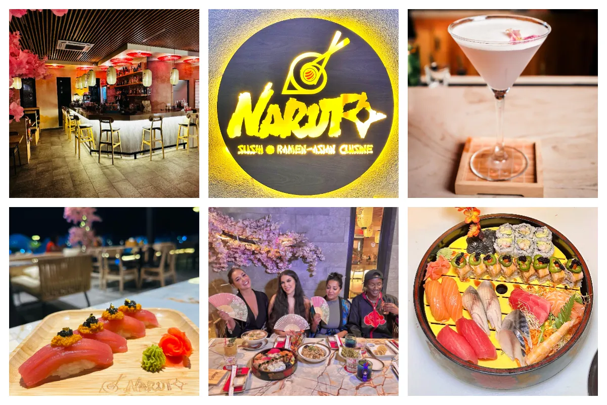 Naruto Japanese Resto- Lunch, Dinner Menu with Fresh Fish , Raw Meat, Ramen Soup, Cocktail