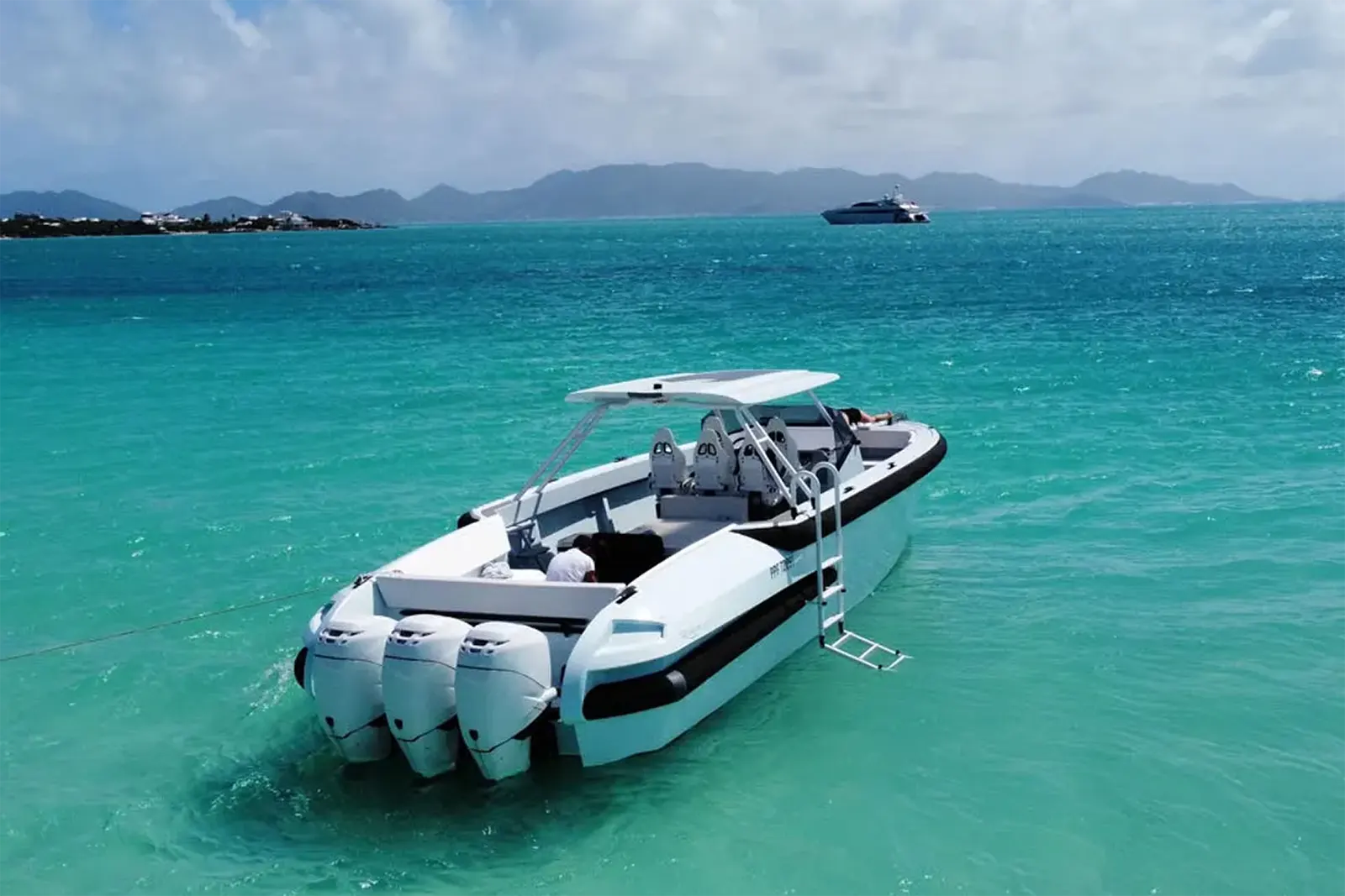 Ribbon 45Ft Center Console Powerboat - Upscale Day Charter rental from SXM