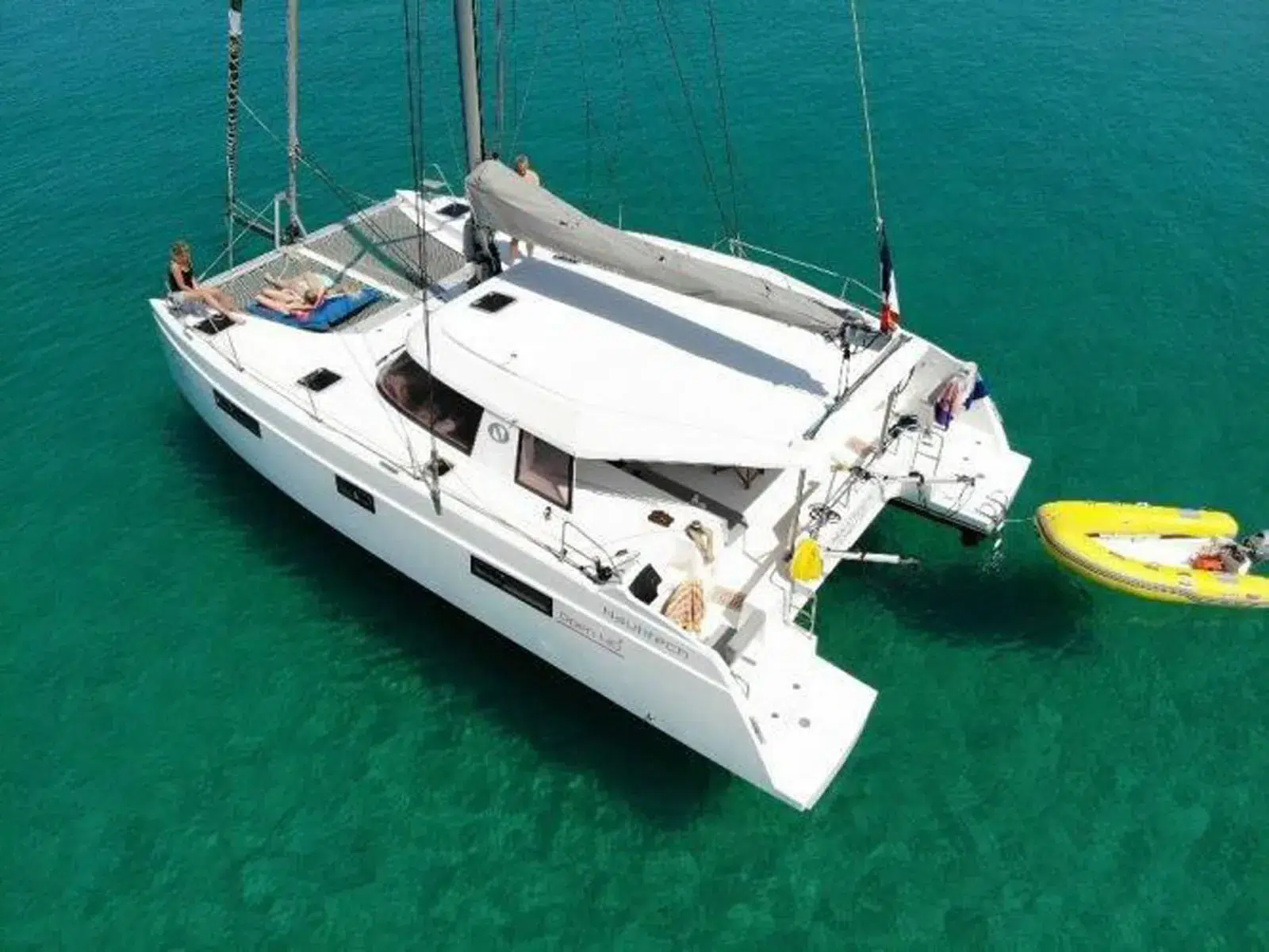 Be Happy, Nautitech 40 Open Sail Catamaran - Day Charter SXM I